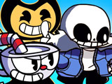 Download and play FNF Music Battle fnf tabi vs sans undertale on