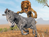 Игра Симулятор Льва: Охота на Диких Животных
